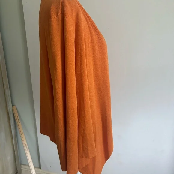 Per Se Orange 2 piece set Women's  Sweater Set - Picture 7 of 13